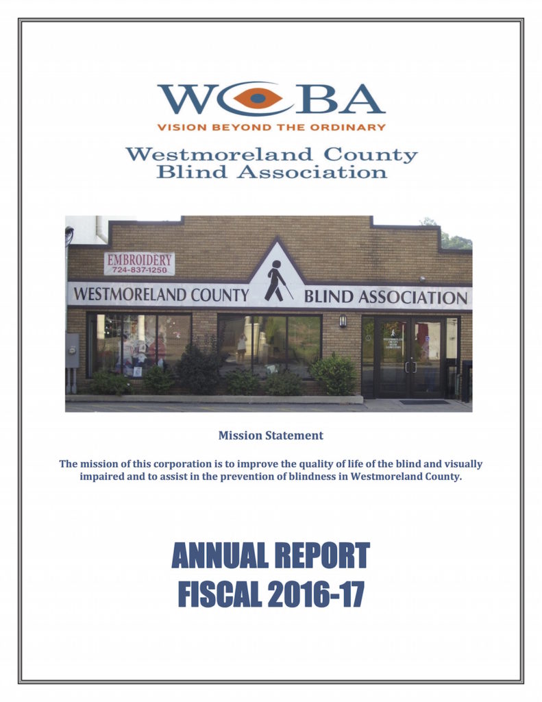 2016-2017 WCBA Annual Report